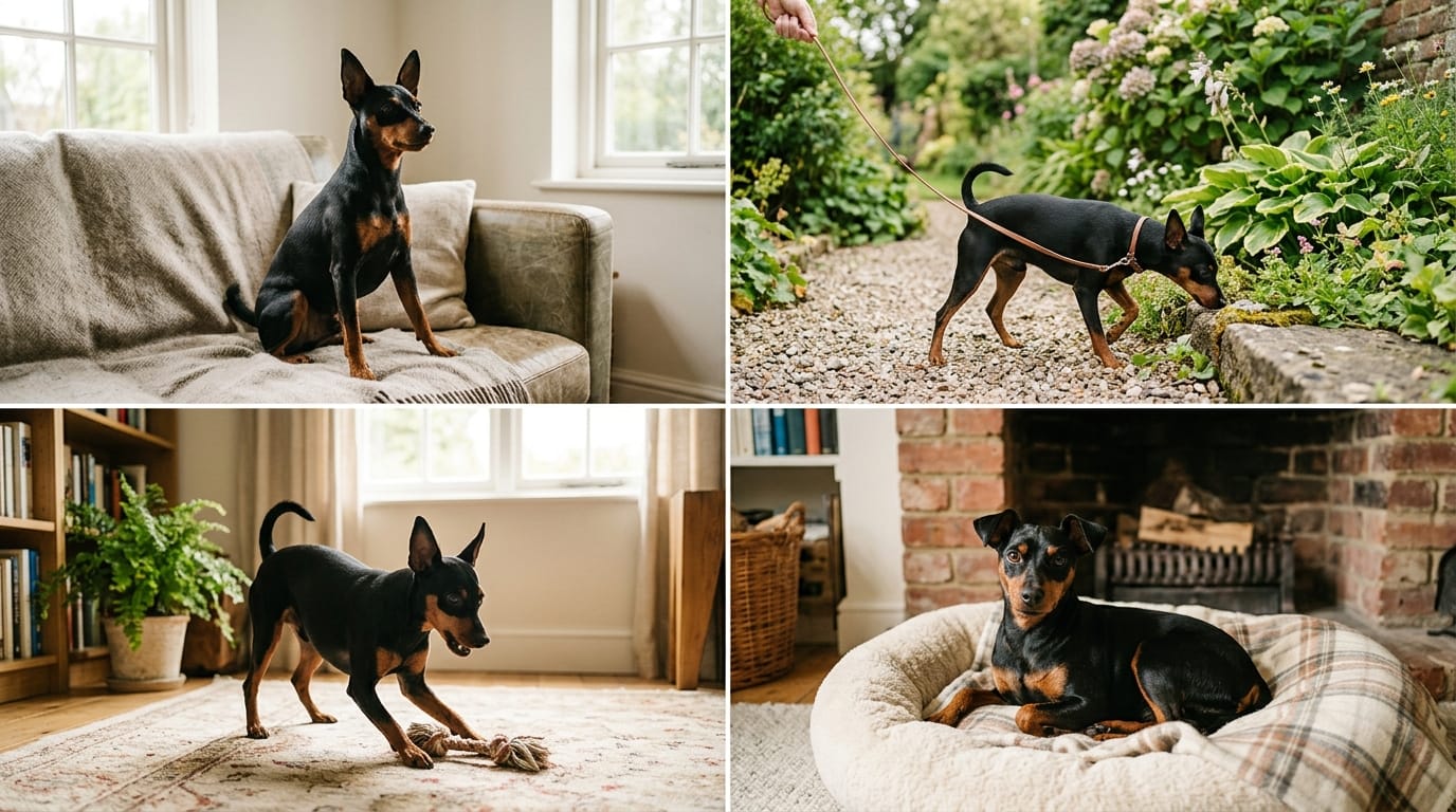 découvrez le pinscher nain, un petit chien vif et énergique, parfait pour les familles dynamiques et les amateurs de chiens pleins de vie.