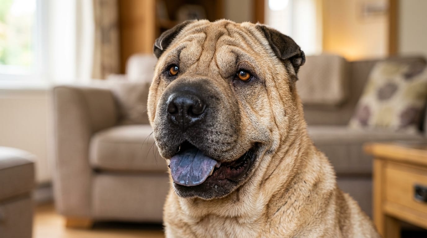 découvrez le shar-peï, ce chien unique aux mille plis, son caractère particulier et ses besoins en santé pour bien s'en occuper.