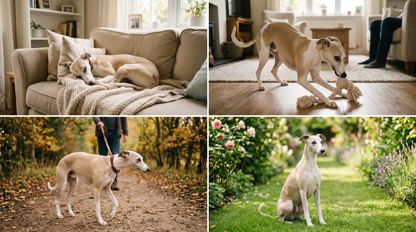 découvrez le whippet, un lévrier élégant et doux, idéal pour une vie de famille harmonieuse grâce à son caractère affectueux et sa grâce naturelle.