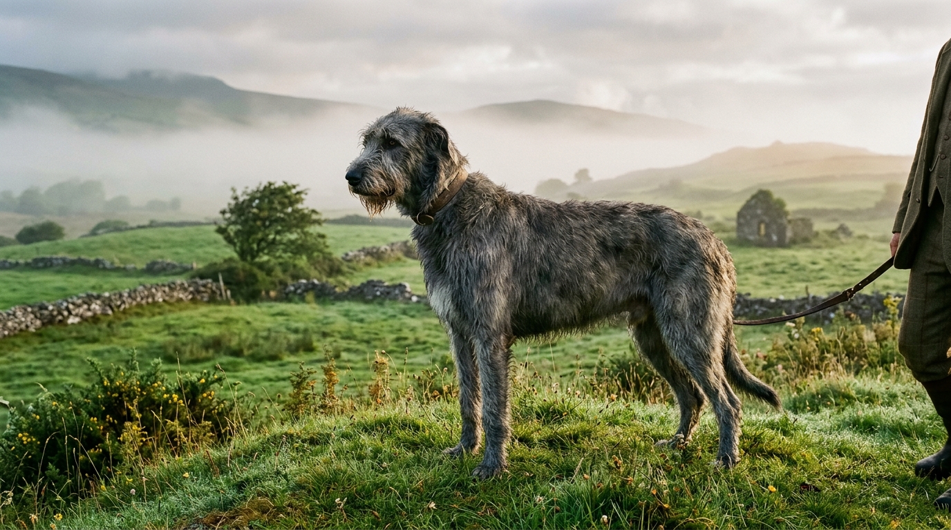 découvrez l'irish wolfhound, le plus grand chien du monde, connu pour sa taille impressionnante et son caractère doux. apprenez tout sur cette race majestueuse, son histoire et ses soins.