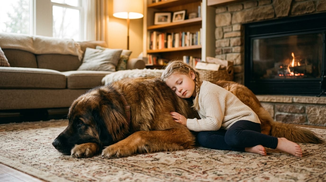 découvrez le leonberg, ce chien géant au tempérament doux et au cœur en or, parfait compagnon pour toute la famille.