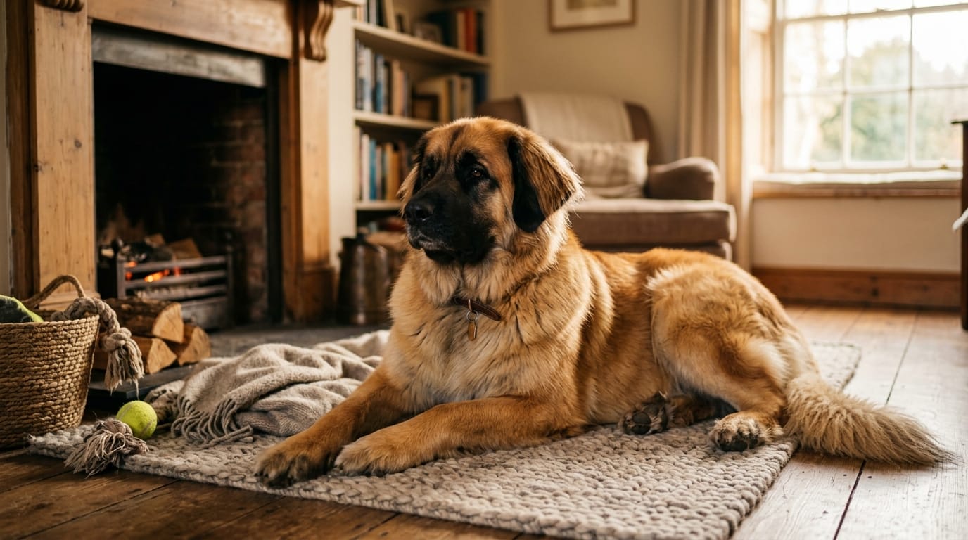 découvrez le leonberg, un chien géant au cœur tendre, reconnu pour sa douceur et son caractère affectueux. parfait compagnon pour toute la famille.