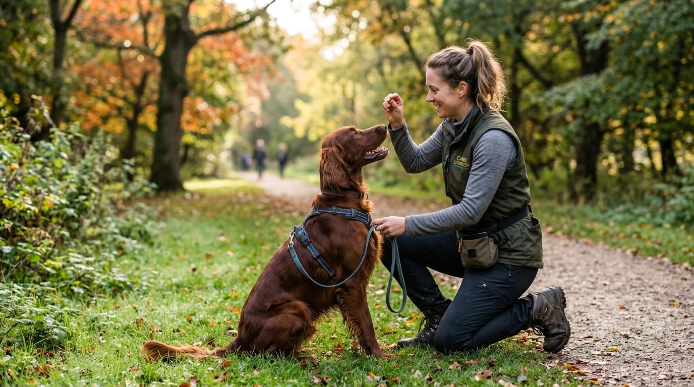découvrez le setter irlandais, un chien à la fois élégant, sportif et affectueux, idéal pour les amateurs d'activités en plein air et de compagnie fidèle.