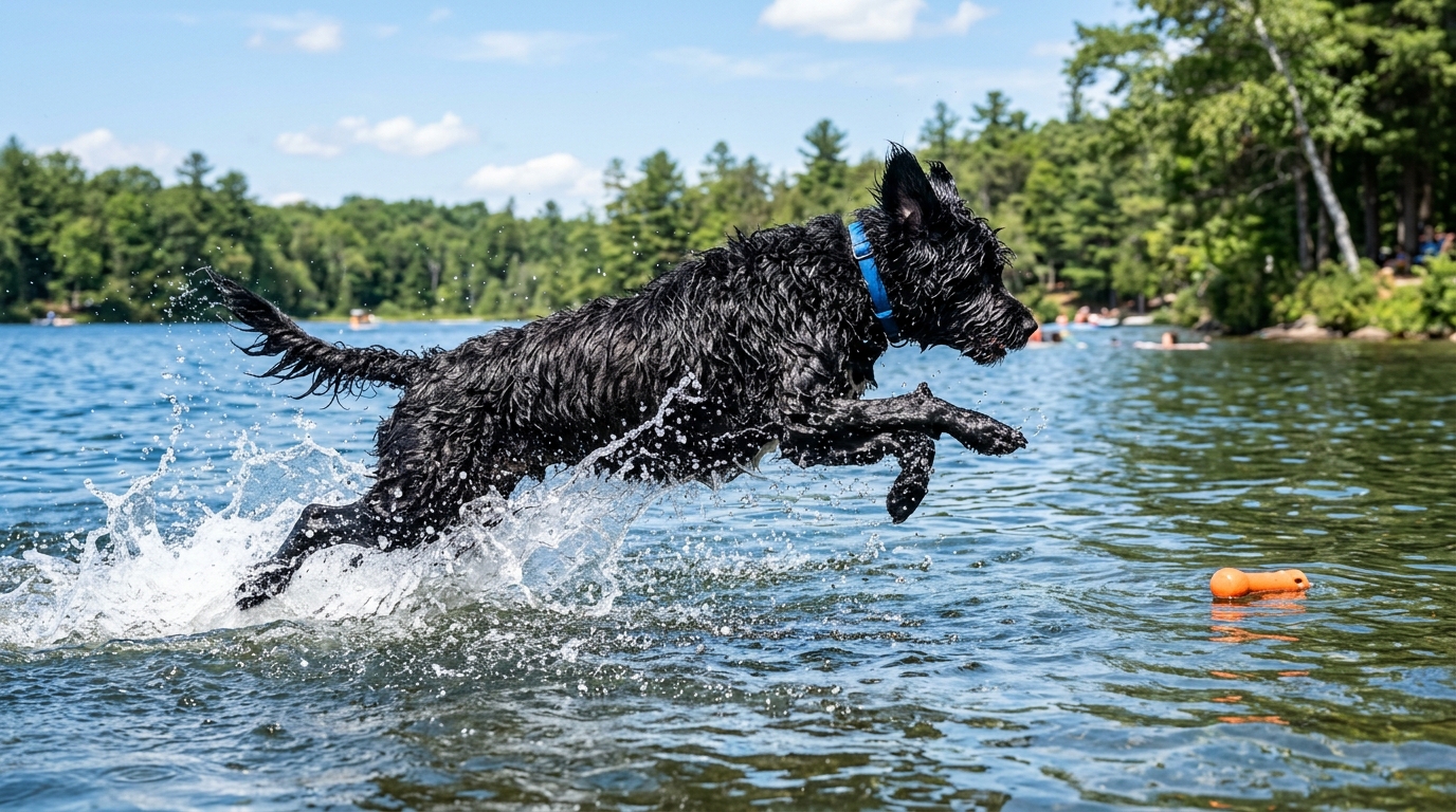 découvrez le chien d'eau portugais, un nageur exceptionnel et un compagnon fidèle, idéal pour les familles actives et les amateurs de plein air.