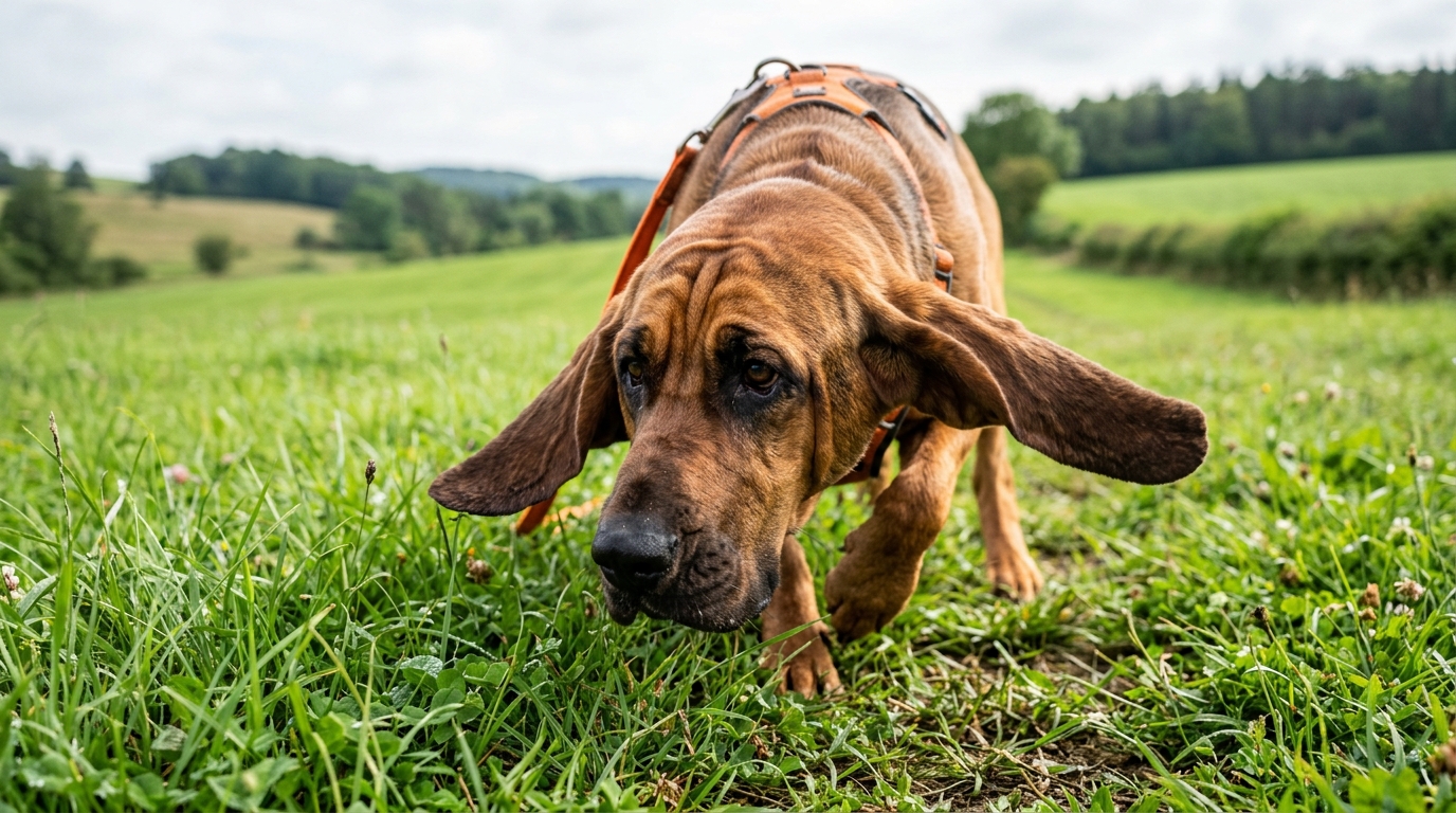 découvrez le chien de saint-hubert, célèbre pour son flair exceptionnel et son nez infaillible, un véritable roi dans l'art du pistage et de la traque.