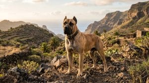 découvrez le dogue des canaries, également appelé presa canario, un chien robuste et fidèle, idéal pour la protection et la compagnie.