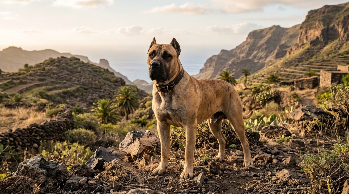 découvrez le dogue des canaries, également appelé presa canario, un chien robuste et fidèle, idéal pour la protection et la compagnie.