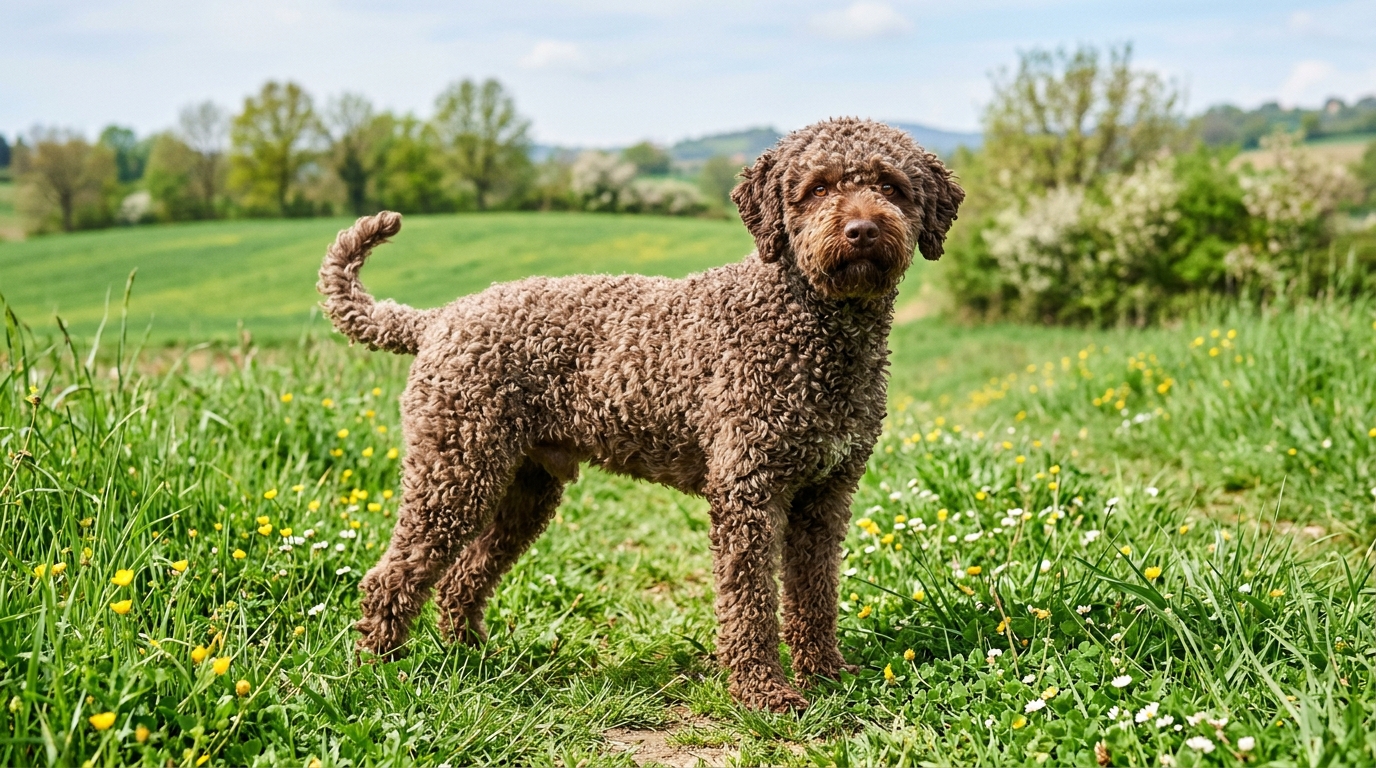 découvrez le lagotto romagnolo, le chien truffier au cœur tendre, réputé pour son intelligence, sa fidélité et son talent exceptionnel pour trouver les précieuses truffes.