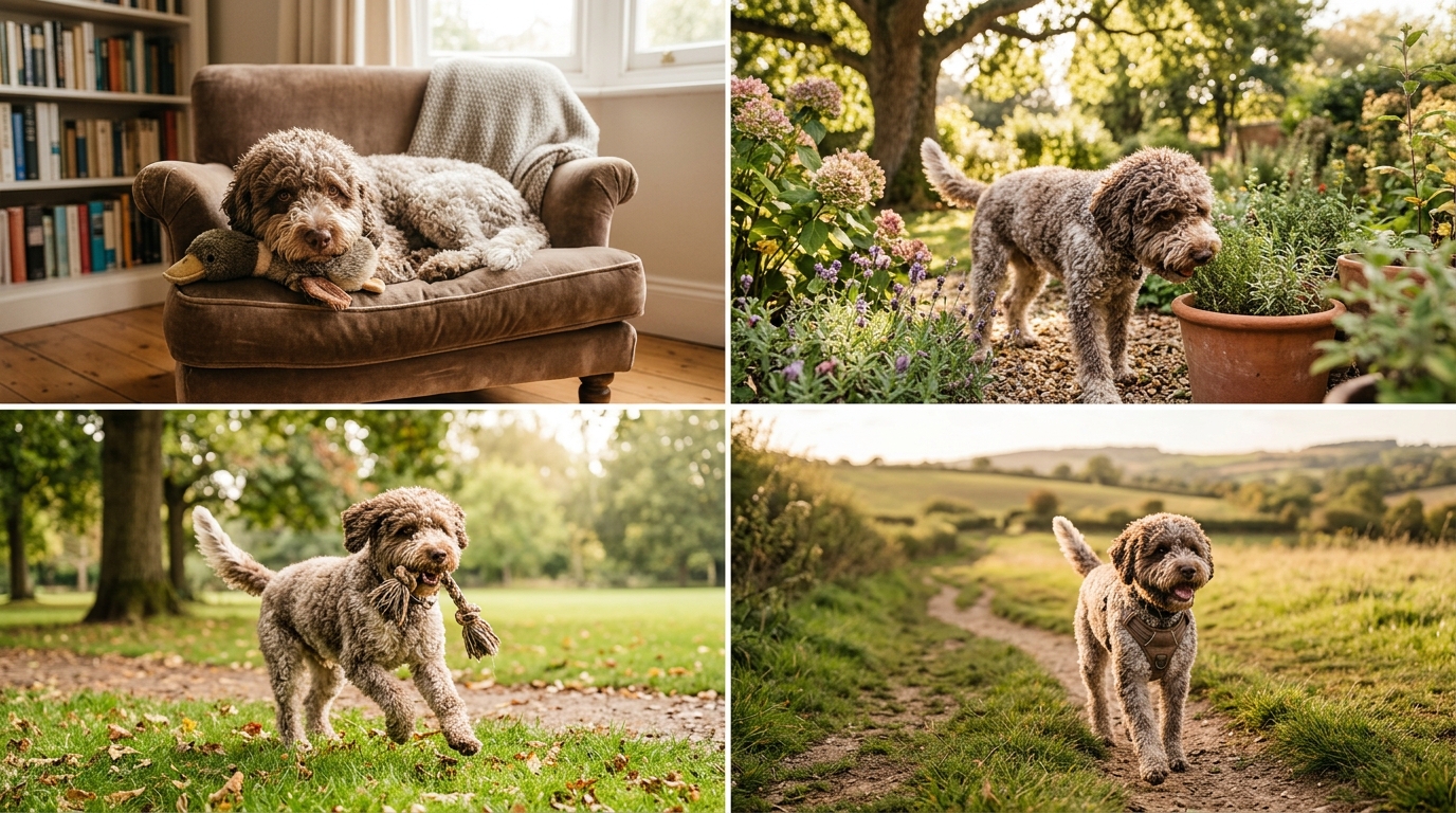 découvrez le lagotto romagnolo, le chien truffier au cœur tendre, connu pour son intelligence, sa fidélité et son incroyable flair pour détecter les truffes.