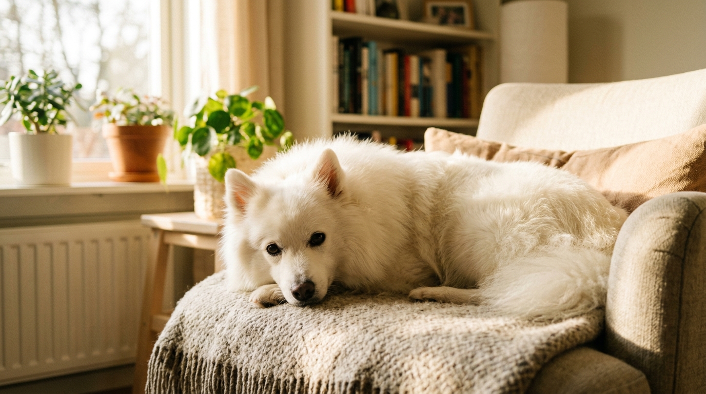 découvrez le spitz japonais, ce petit nuage blanc venu du japon, célèbre pour sa douceur, son énergie et son apparence charmante. un compagnon idéal pour toute la famille.