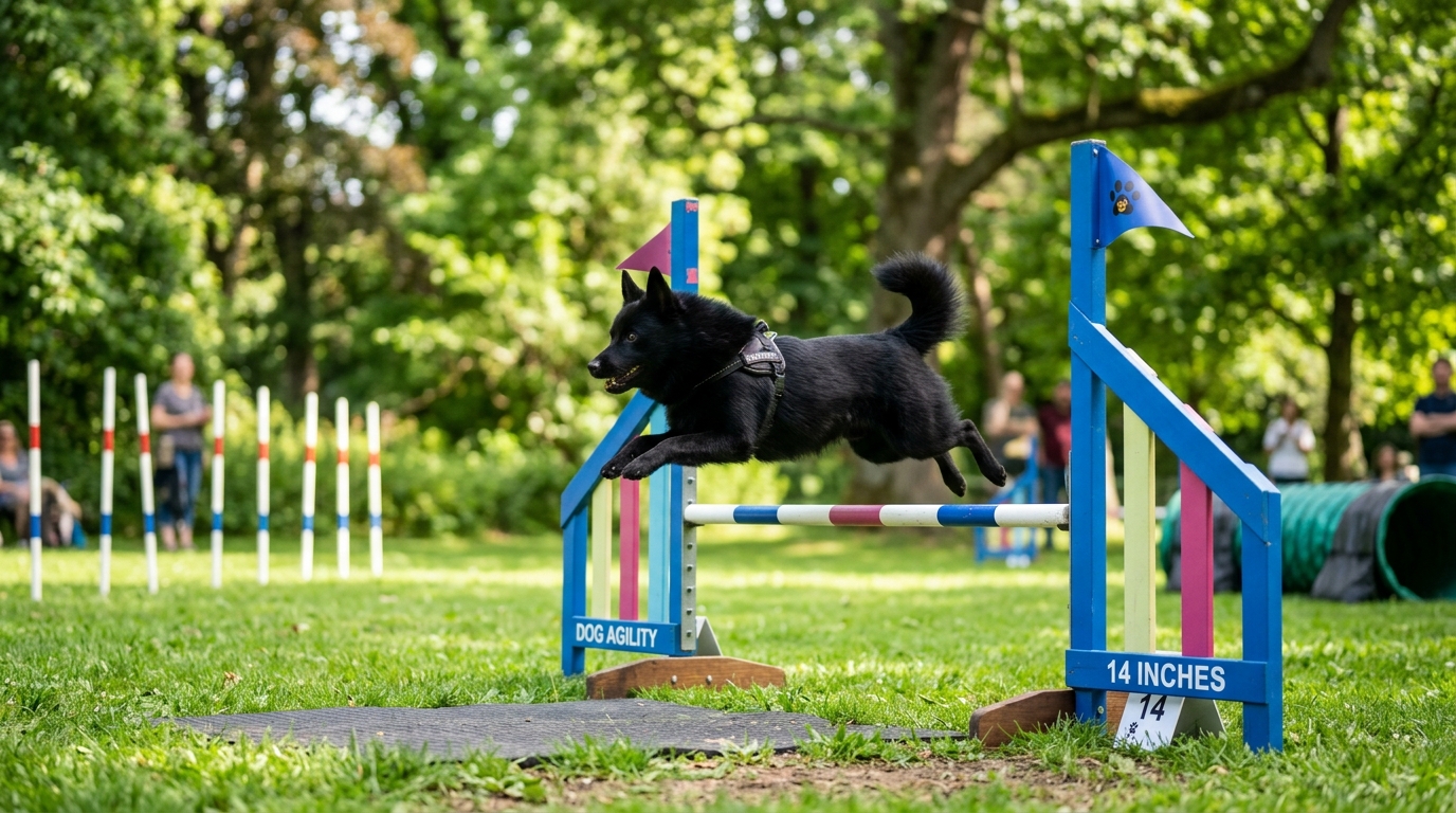 découvrez le schipperke, ce petit chien noir belge au caractère vif et espiègle, parfait compagnon plein d'énergie et de malice.