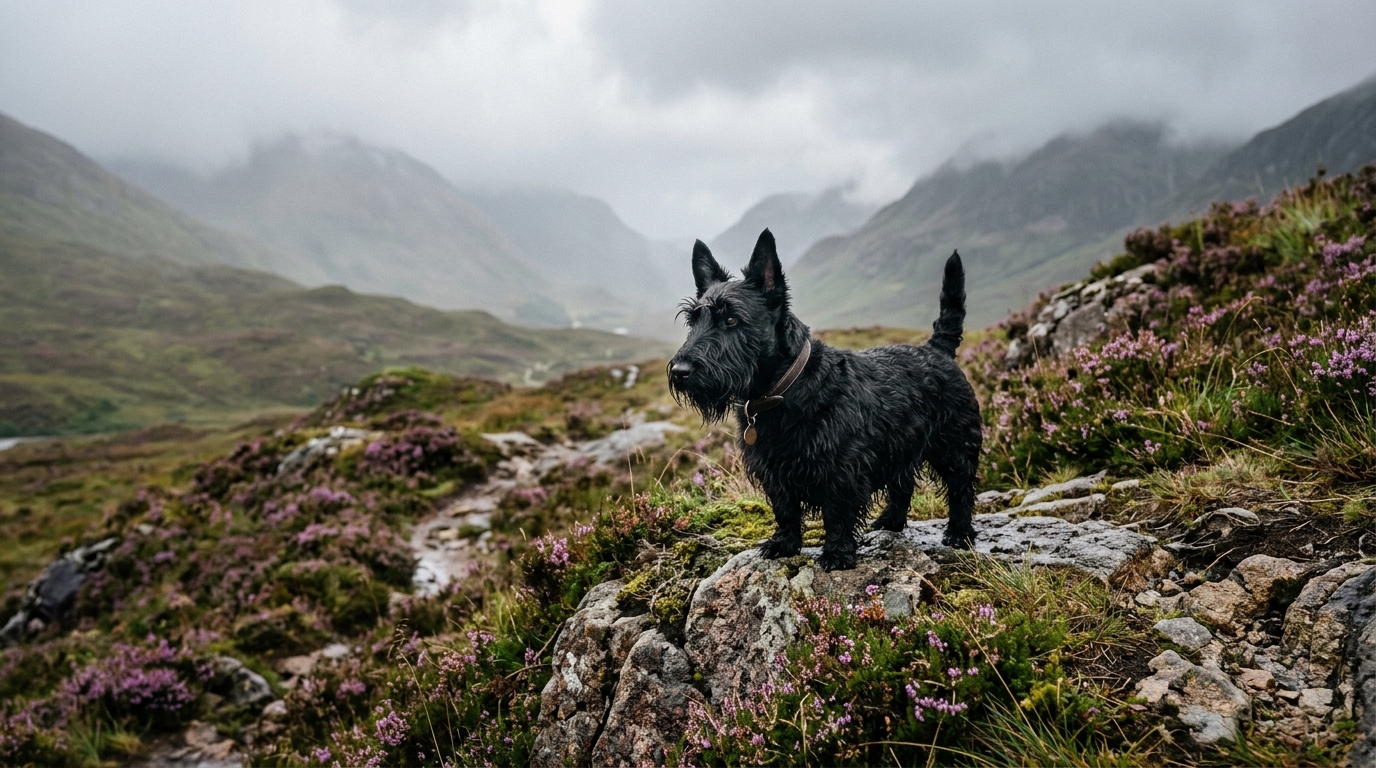 découvrez le scottish terrier, ce petit chien au caractère bien trempé, loyal et plein de personnalité, idéal pour les amateurs de compagnons dynamiques et attachants.